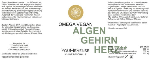 Omega 3 vegan