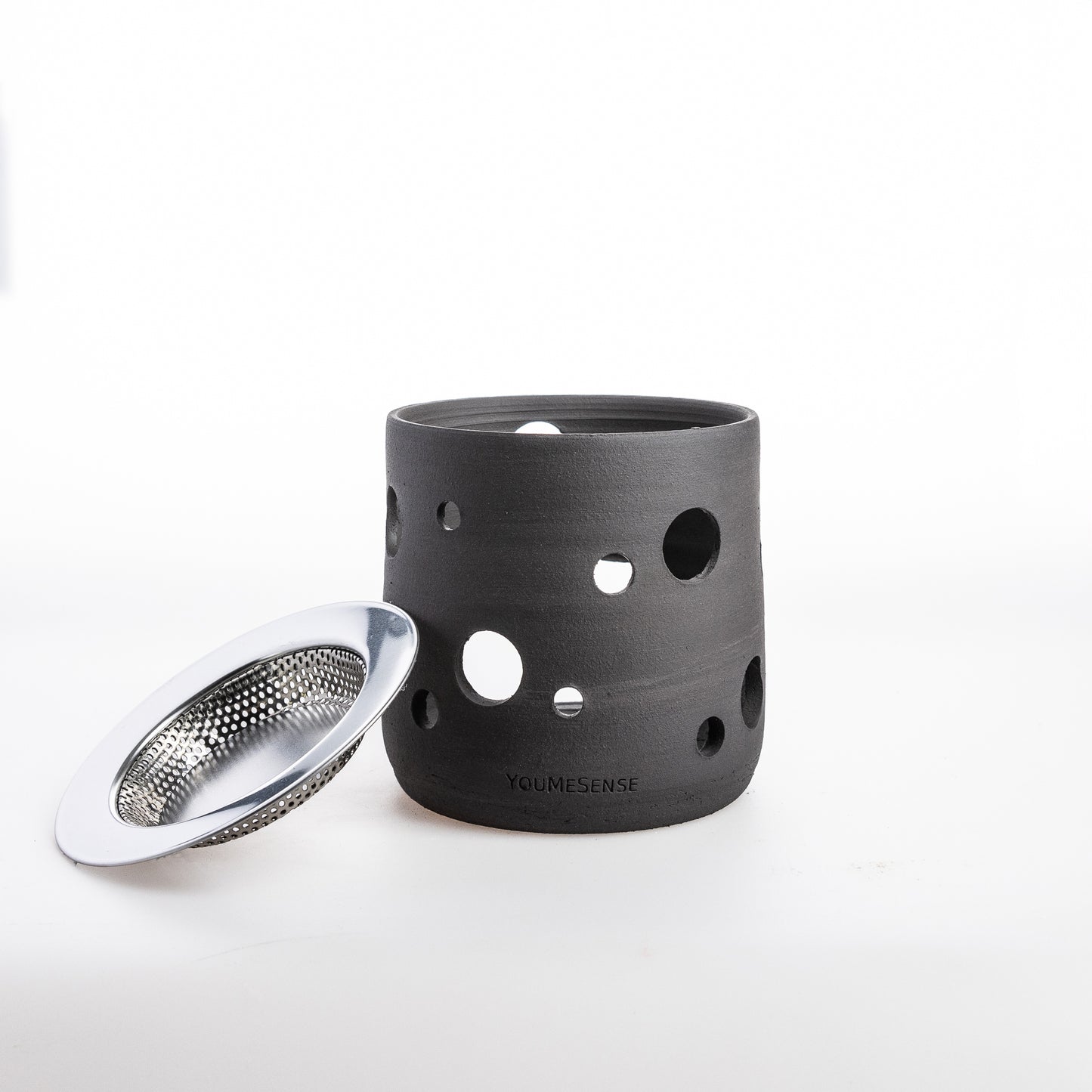 Räucherstövchen DOTS anthrazit