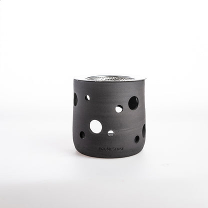 Räucherstövchen DOTS anthrazit