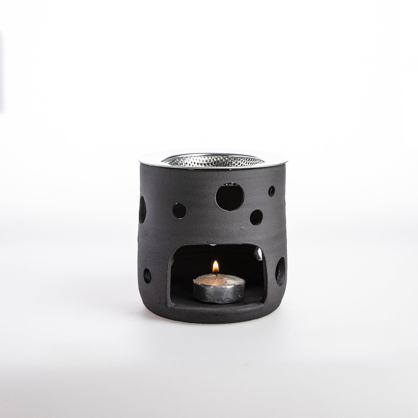 Räucherstövchen DOTS anthrazit