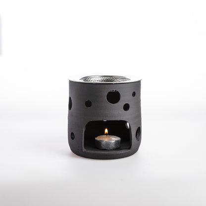 Räucherstövchen DOTS anthrazit